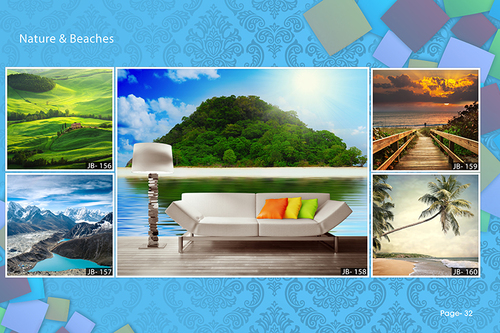 Customised Wallpaper Thickness: 55 Millimeter (Mm)