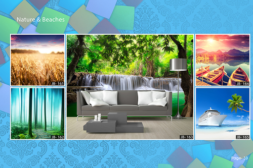Customised Wallpaper Thickness: 55 Millimeter (Mm)