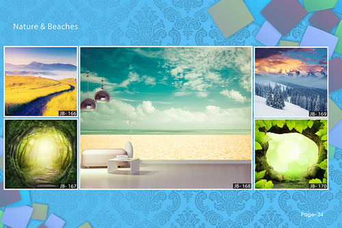 Customised Wallpaper Thickness: 55 Millimeter (Mm)