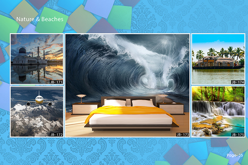 Customised Wallpaper Thickness: 55 Millimeter (Mm)