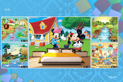 Customised Wallpaper Thickness: 55 Millimeter (Mm)