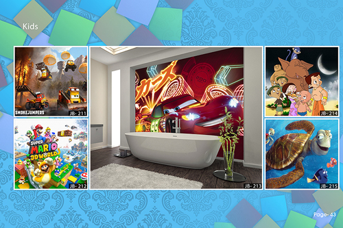 Customised Wallpaper Thickness: 55 Millimeter (Mm)