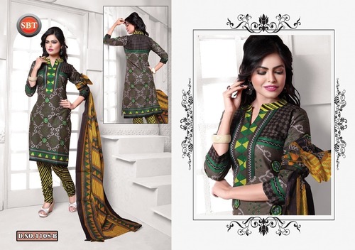 SBT Cotton Printed Dress Material