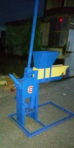 Blue Interlocking Brick Machines- Manual