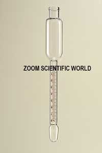 Butyrometer - Glass, 5 Gm Capacity, Transparent Color, Butyrometer Butter/cream/skim Milk Grade 0-70%, Weighing Type With Flat Scale