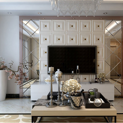 Total 17 Colors 3D Leather Mosaic Tile