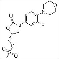 (R)-[3-(3-fluoro-4-morpholinophenyl)-2-oxo-5-oxazolidinyl]methyl Methanesulfonate