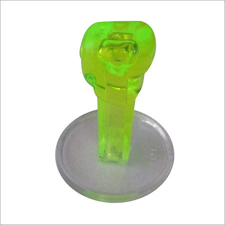 Round Plastic Handle Rubber Stamp