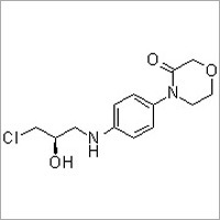 (R)-4-[4-[(3-Chloro-2-hydroxypropyl)amino]phenyl]morpholin-3-one