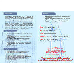 Solar Energy Training And Workshops Courses