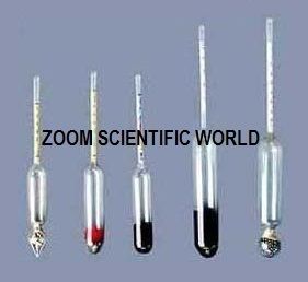 Borosilicate Glass Lactometer With Paper Scale