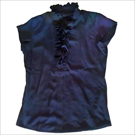 Cotton Western Top - Sleeveless, Available in Multiple Sizes S to XXXL, Blue Color | Soft Touch, Neat Stitching, Quick Dry, Washable