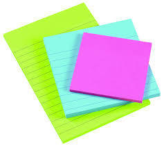 Sticky Writing Pad