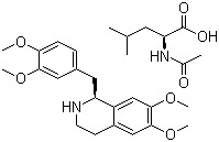 (R)-Tetrahydropapaverine N-acetyl-L-leucinate