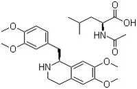 (R)-Tetrahydropapaverine N-acetyl-L-leucinate