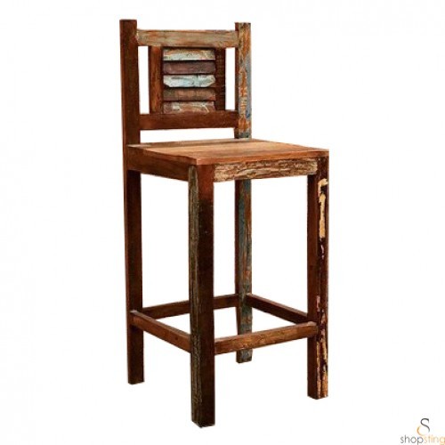 WOODEN BAR CHAIRS