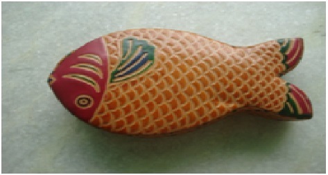Fish Shape Leather Coin Bank
