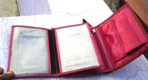 Ladies Leather Clutch Purse