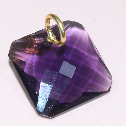 Amethyst Cushion 925 Sterling Sliver Pendant