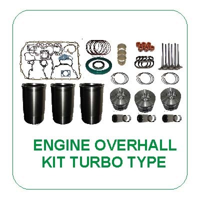 Engine Over Hall Kit Turbo Type Green Tractors