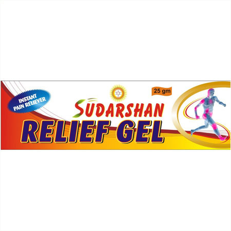 Relief Gel - 100 Gm Yellow Tube, Topical Gel, Fast Acting Pain Relief, Muscle Relaxant