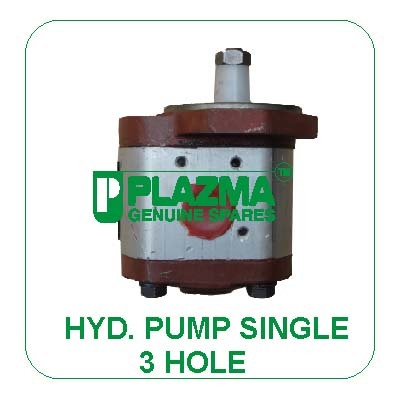 Hyd. Pump Single 3 Hole Green Tractor