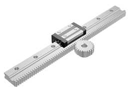 LM Guide with Rack & Pinion MODEL GSR