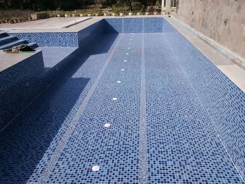 Crystal Glass Swimming Pool Tiles