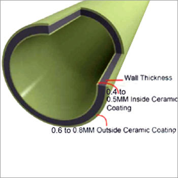 Plain Ceramic Coated Lancing Pipe