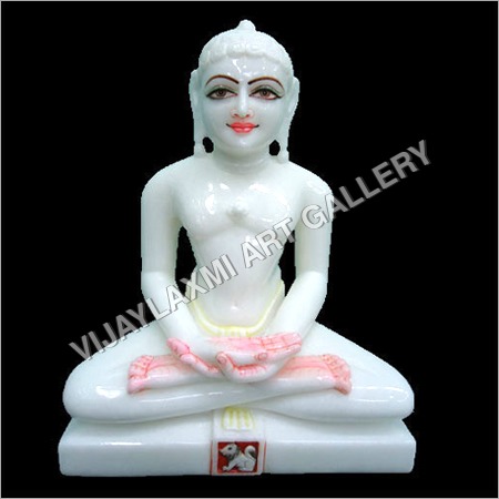Marble Mahaveer Swami Statue
