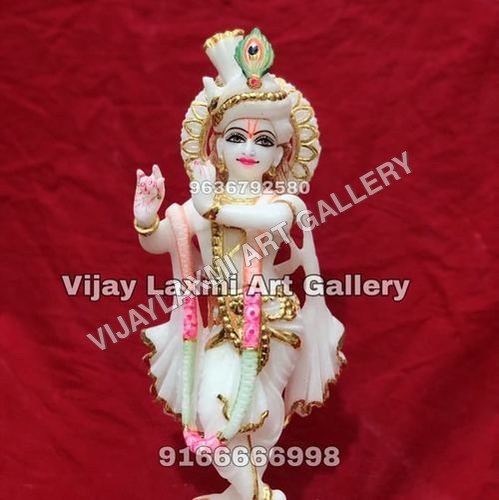 Marble Krishna Statue