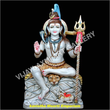 Marble Shiva Statue