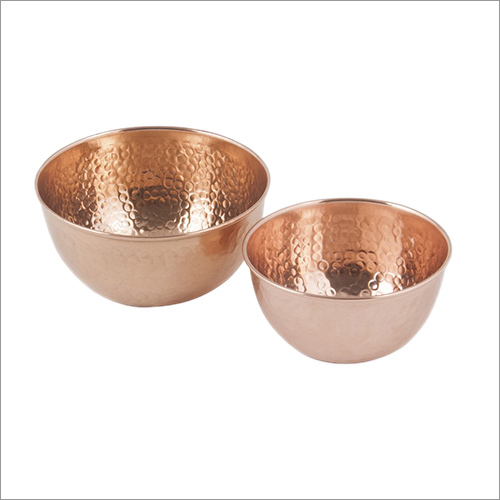 Hammered Copper Serving Bowl NJO-6906