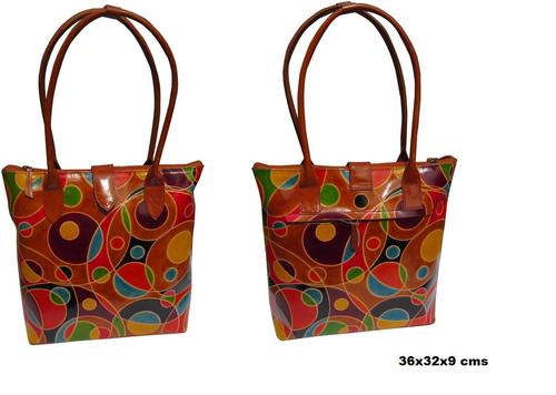 Hand Painted Leather Bags