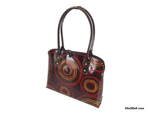 Embossed Leather Hand Bags