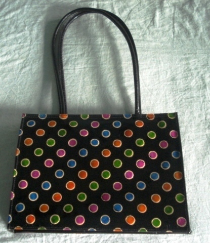 Embossed Leather Shoulder Bag