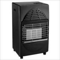 Gas Room Heater - Metal, Portable Design, Matte Black | Energy Efficient, Easy To Regulate Cooling Speed, Long Service Life, Scratch-free Surface