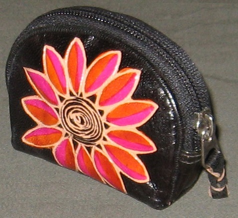 Shantiniketan Leather Pouch