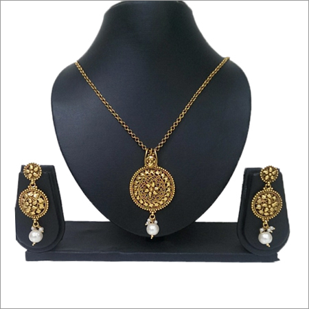 Copper Alloy Antique Pendant Set