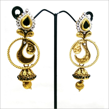 Copper Alloy Antique Earrings