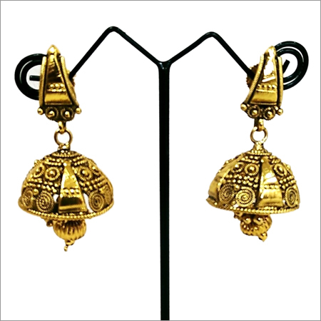 Bali Antique Designer Jhumka