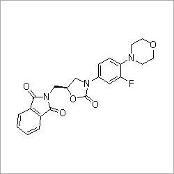 (S)-n-[[3-[3-fluoro-4-(4-morpholinyl)phenyl]-2-oxo-5-oxazolidinyl]methyl]phthalimide