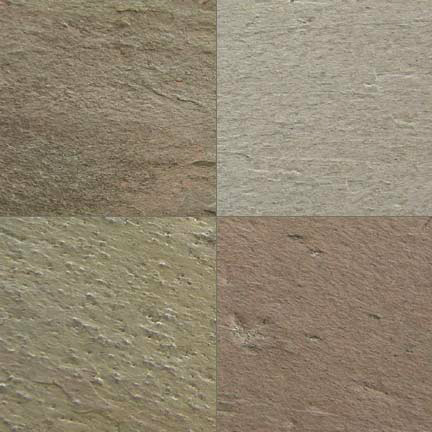 Golden Fantasy Slate Tile