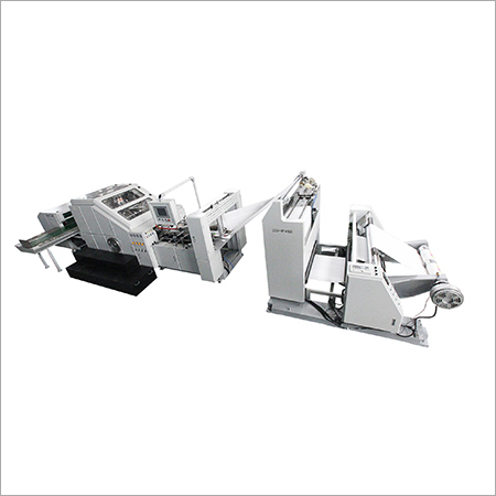 Roll Feeding Paper Bag Making Machine