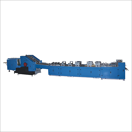 Sheet Feeding Square Bottom Paper Bag Making Machine