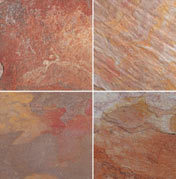 Raja Red Slate Stone