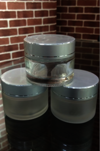 Cosmetic Glass Cream Jar