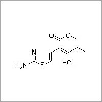 (Z)-2-Amino-alpha-propylidene-4-thiazoleacetic acid methyl ester hydrochloride
