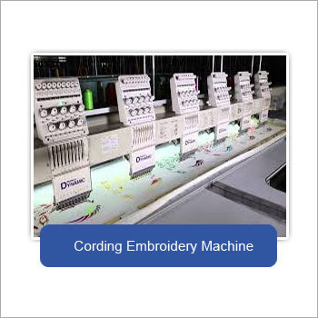 Cording Embroidery Machine