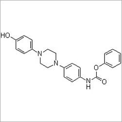 [4-[4-(4-Hydroxyphenyl)-1-piperazinyl]phenyl]carbamic acid phenyl ester